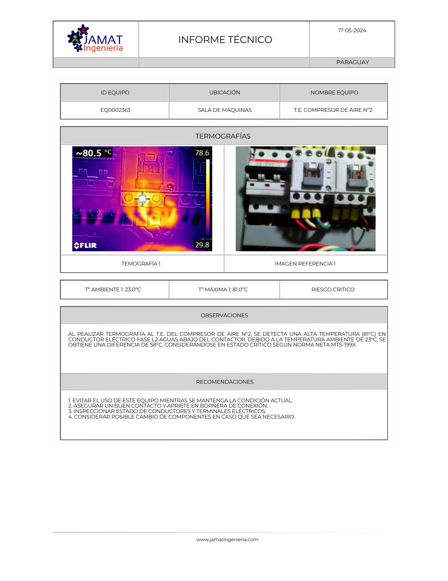 Informe Técnico
